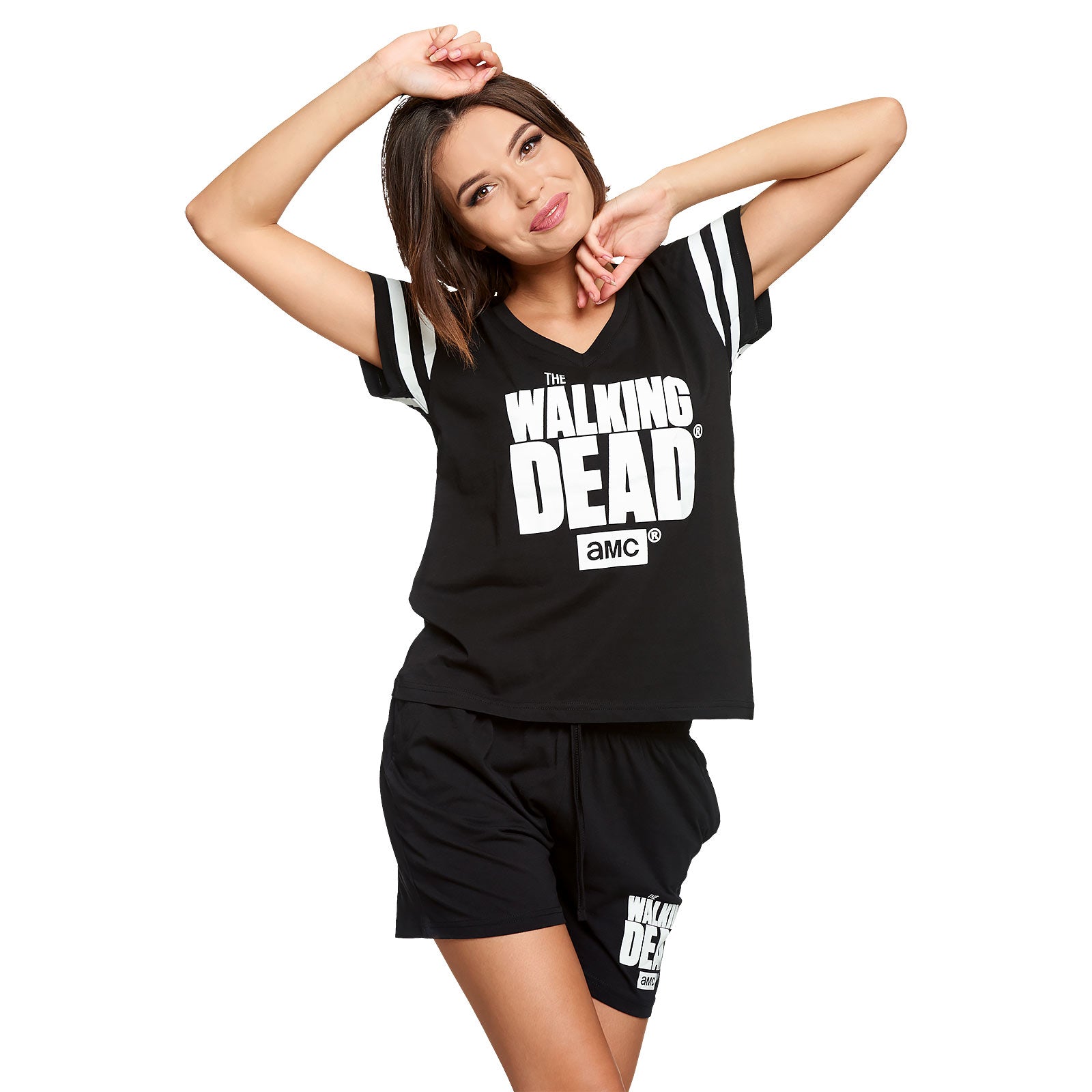 Zdjęcie produktu Walking Dead - Logo Piżama krótka damska