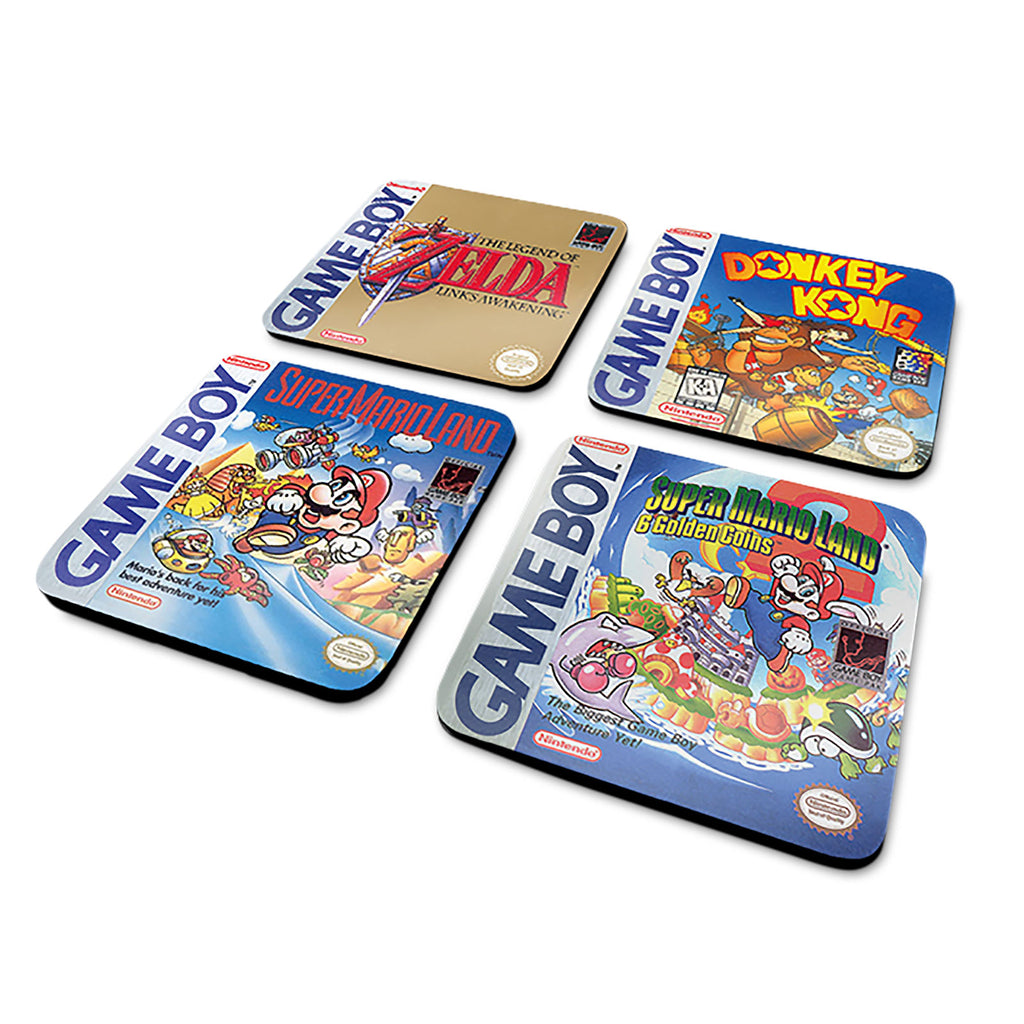 Zdjęcie produktu Nintendo - Zestaw podkładek Game Boy Classic Games (4 szt.)