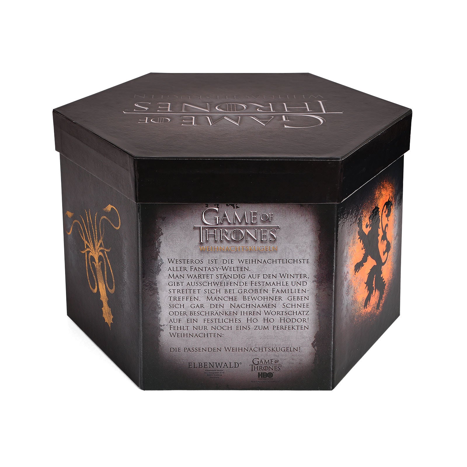 Zdjęcie produktu Game of Thrones - Bombki na choinkę z herbami 14 szt.