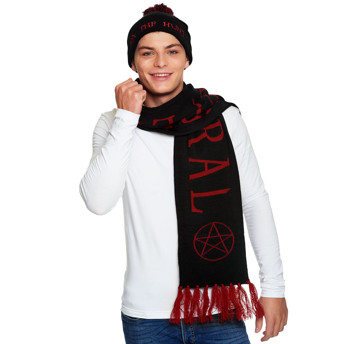 Zdjęcie produktu Supernatural - Szalik z logo pentagramu