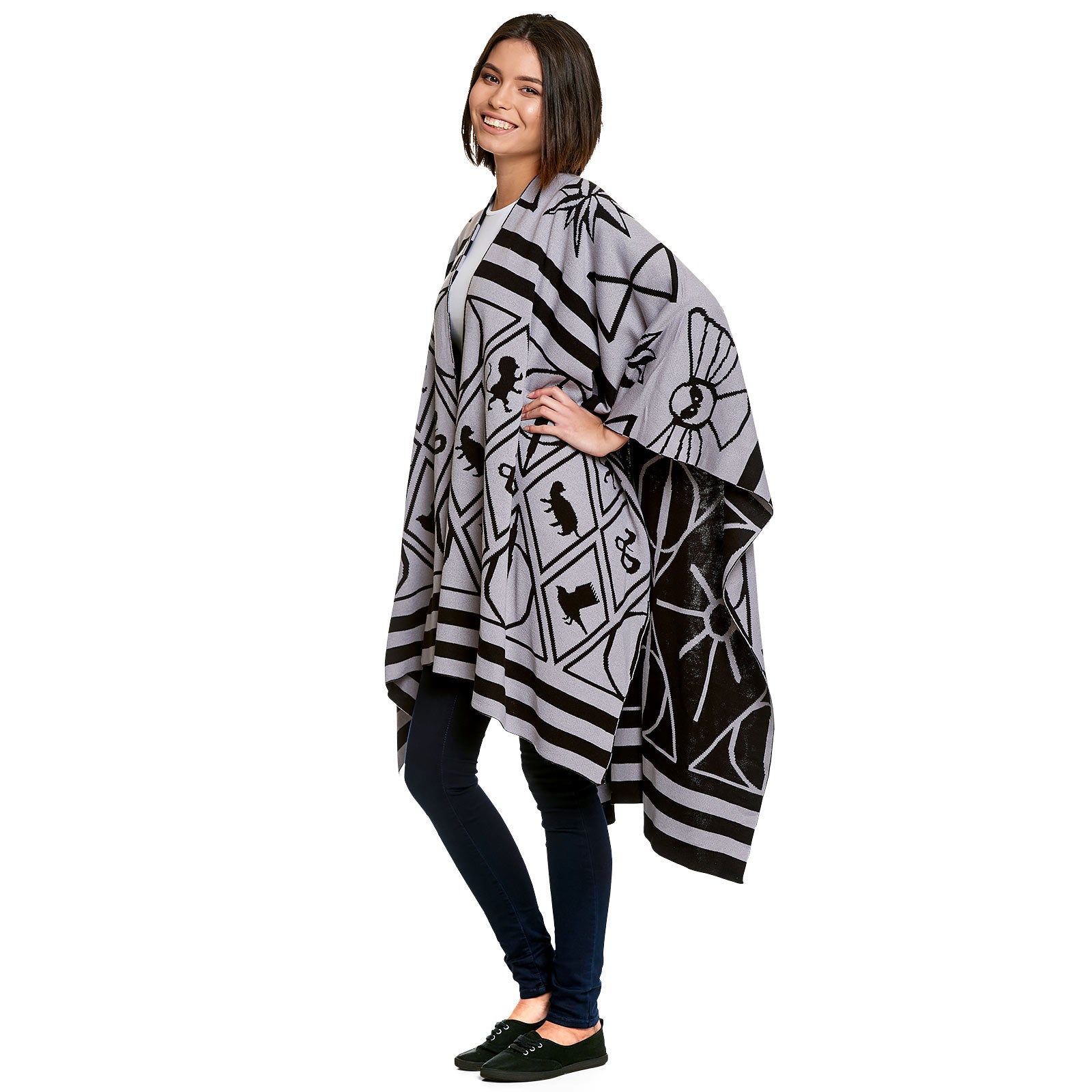 Zdjęcie produktu Harry Potter - Magic Symbols Poncho