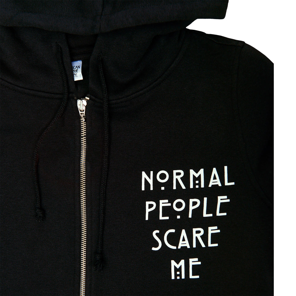 Zdjęcie produktu American Horror Story - Bluza z kapturem dla kobiet 'Normal People Scare Me'