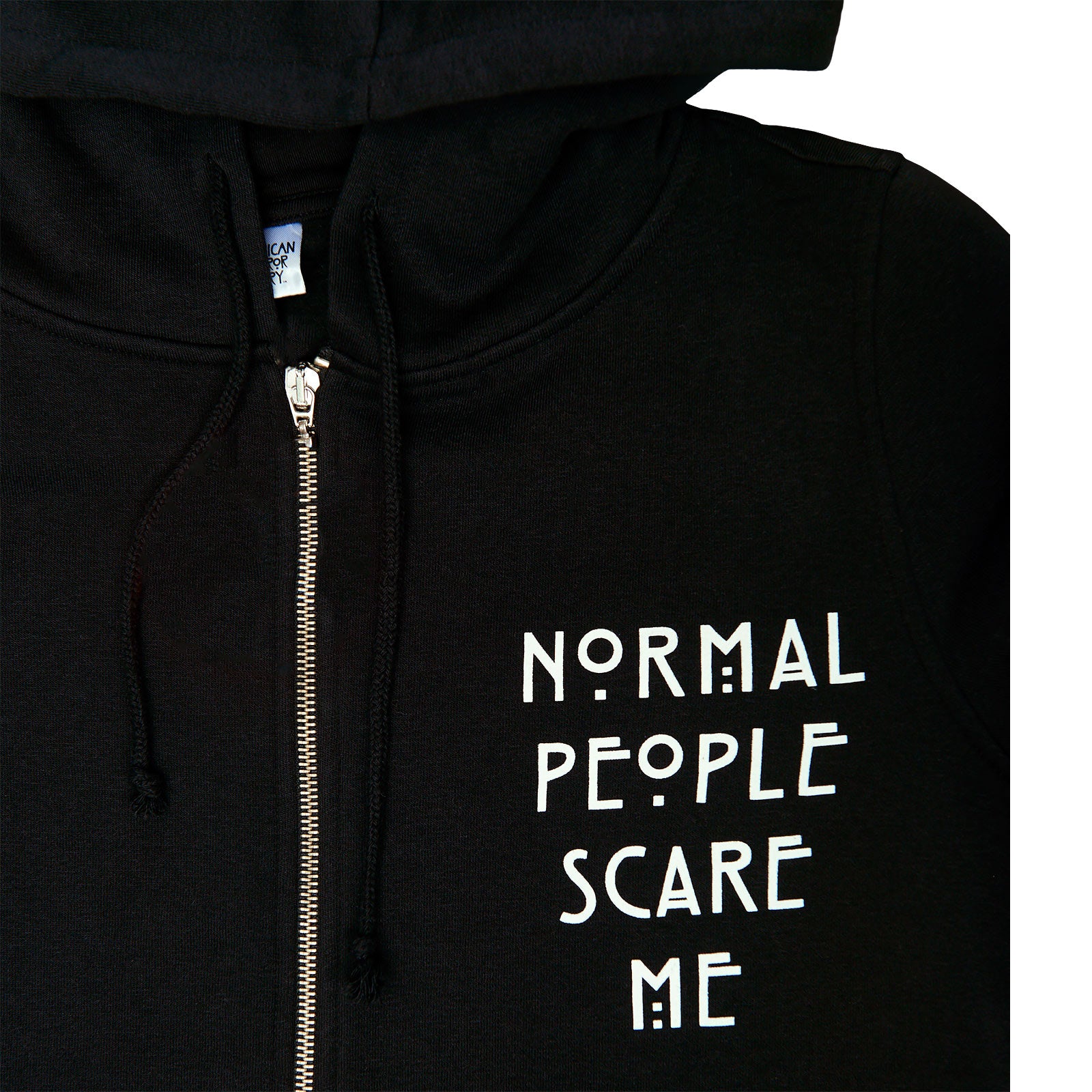 Zdjęcie produktu American Horror Story - Bluza z kapturem dla kobiet 'Normal People Scare Me'