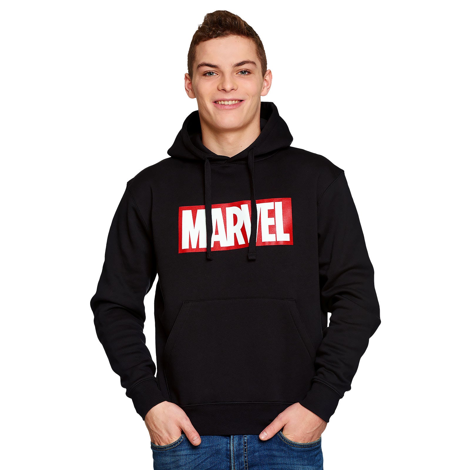 Zdjęcie produktu Marvel - Logo Bluza z kapturem czarna