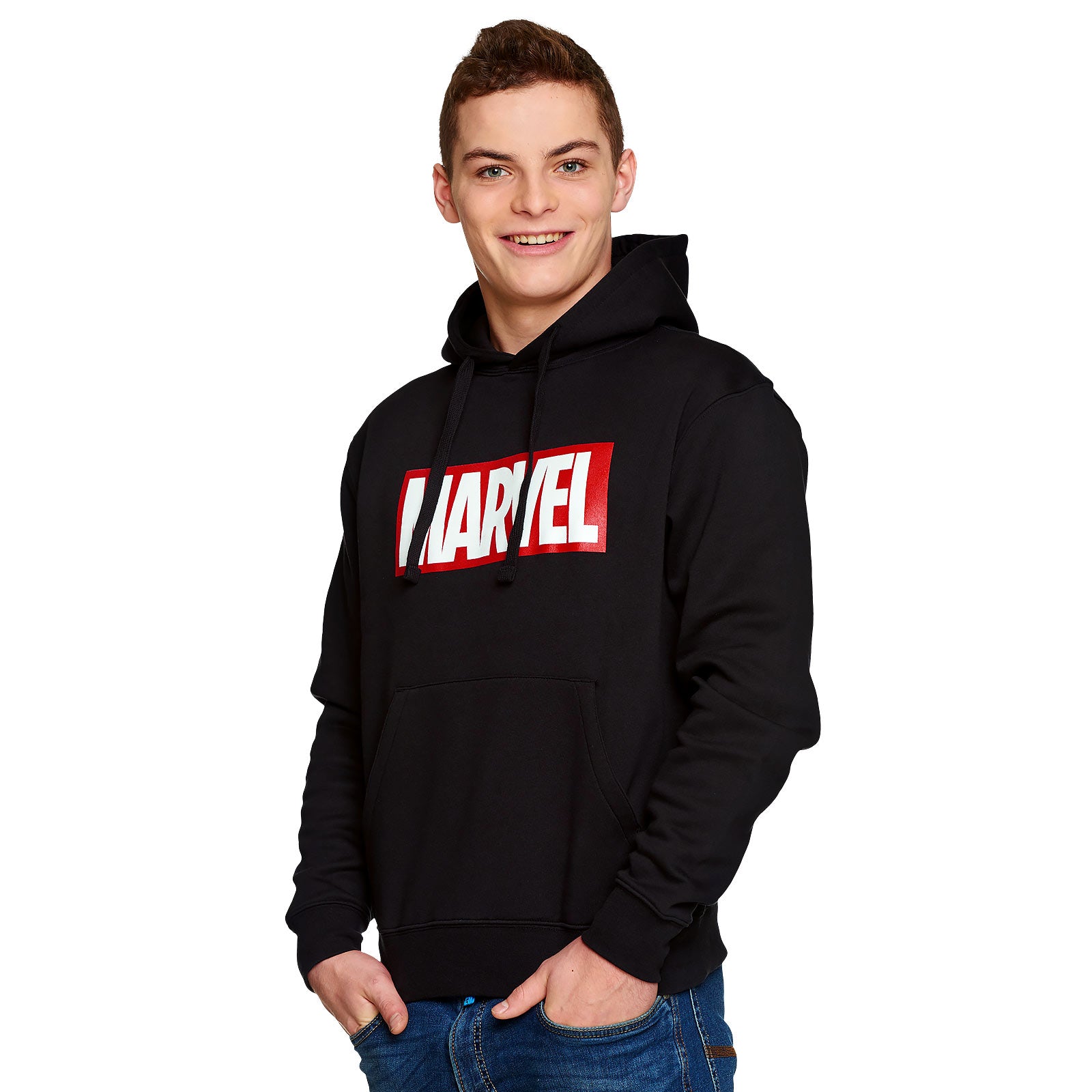 Zdjęcie produktu Marvel - Logo Bluza z kapturem czarna
