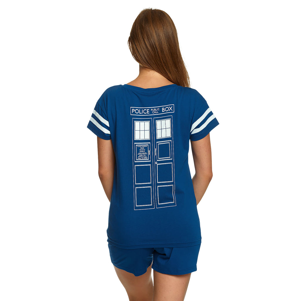 Zdjęcie produktu Doctor Who - Krótka piżama Tardis dla kobiet