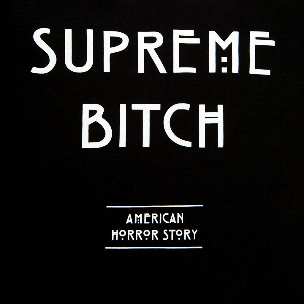Zdjęcie produktu American Horror Story - Supreme Bitch T-Shirt damskie czarne