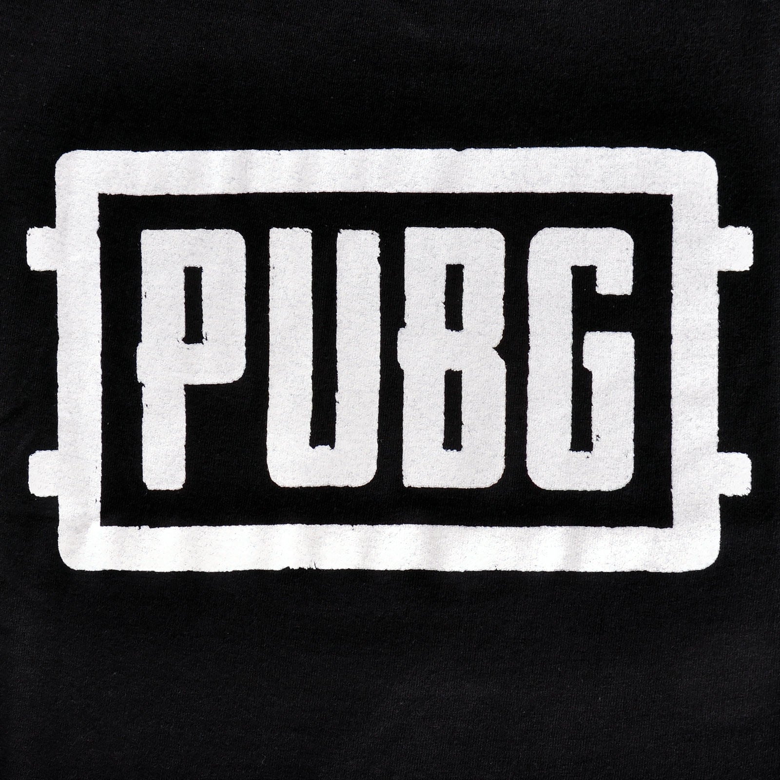 Zdjęcie produktu PUBG - Biała Ikona Logo T-Shirt czarny