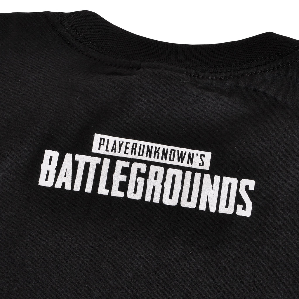 Zdjęcie produktu PUBG - Biała Ikona Logo T-Shirt czarny
