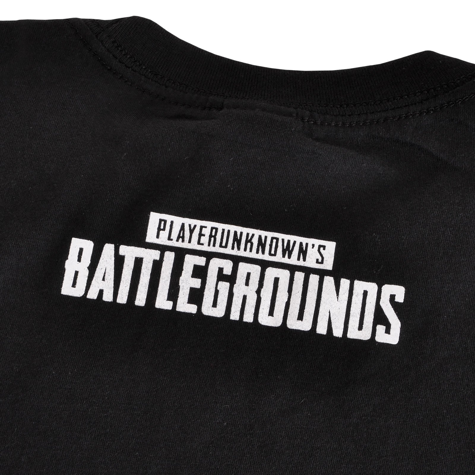 Zdjęcie produktu PUBG - Biała Ikona Logo T-Shirt czarny