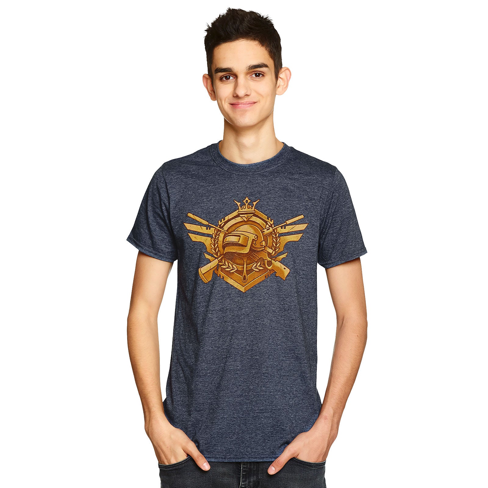 Zdjęcie produktu PUBG - Invincible T-Shirt niebieski