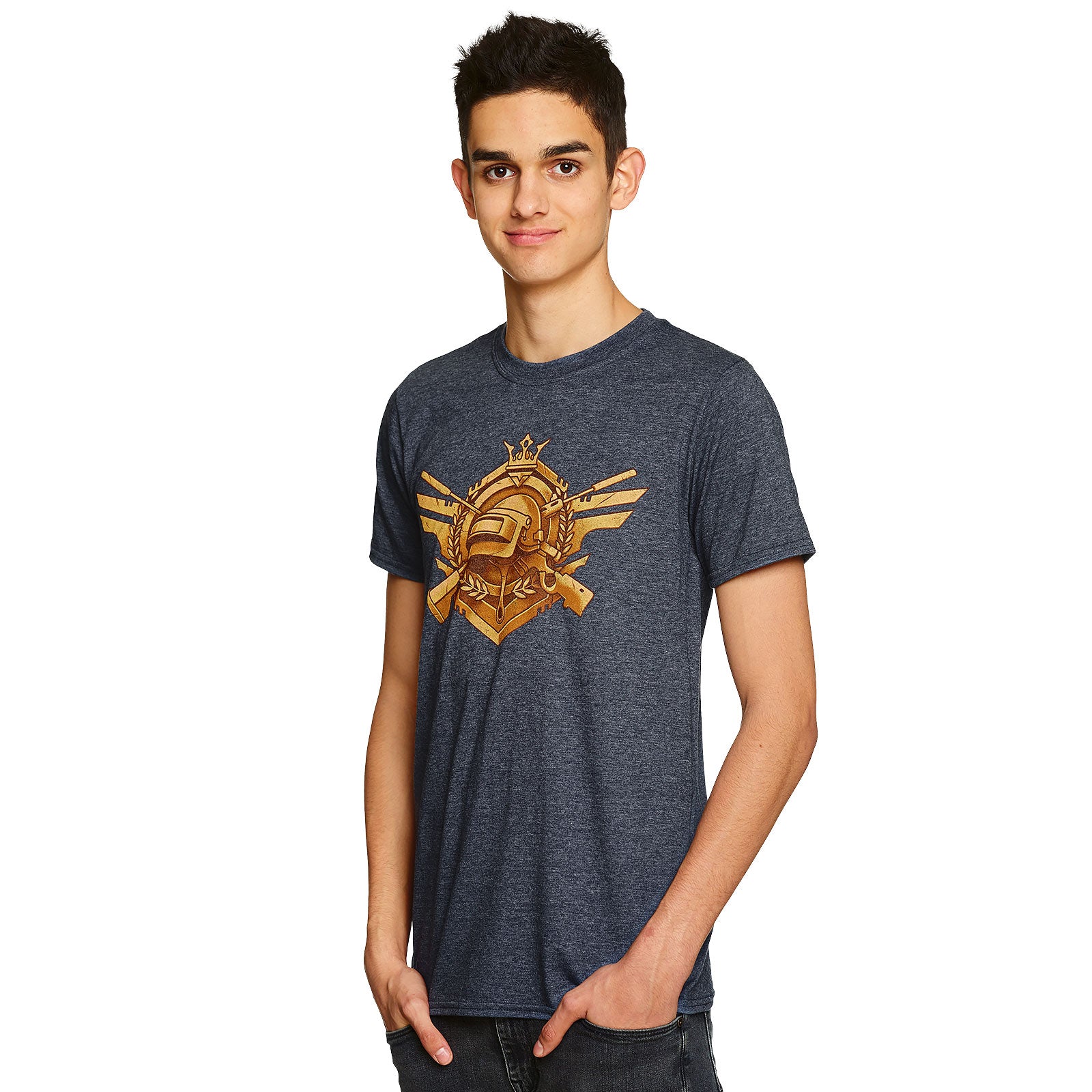 Zdjęcie produktu PUBG - Invincible T-Shirt niebieski