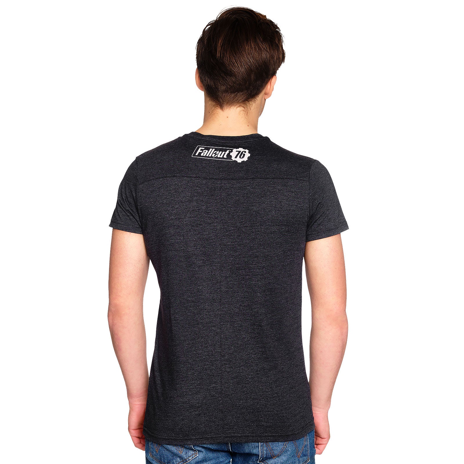 Zdjęcie produktu Fallout - Vault 76 Poster T-Shirt niebieski
