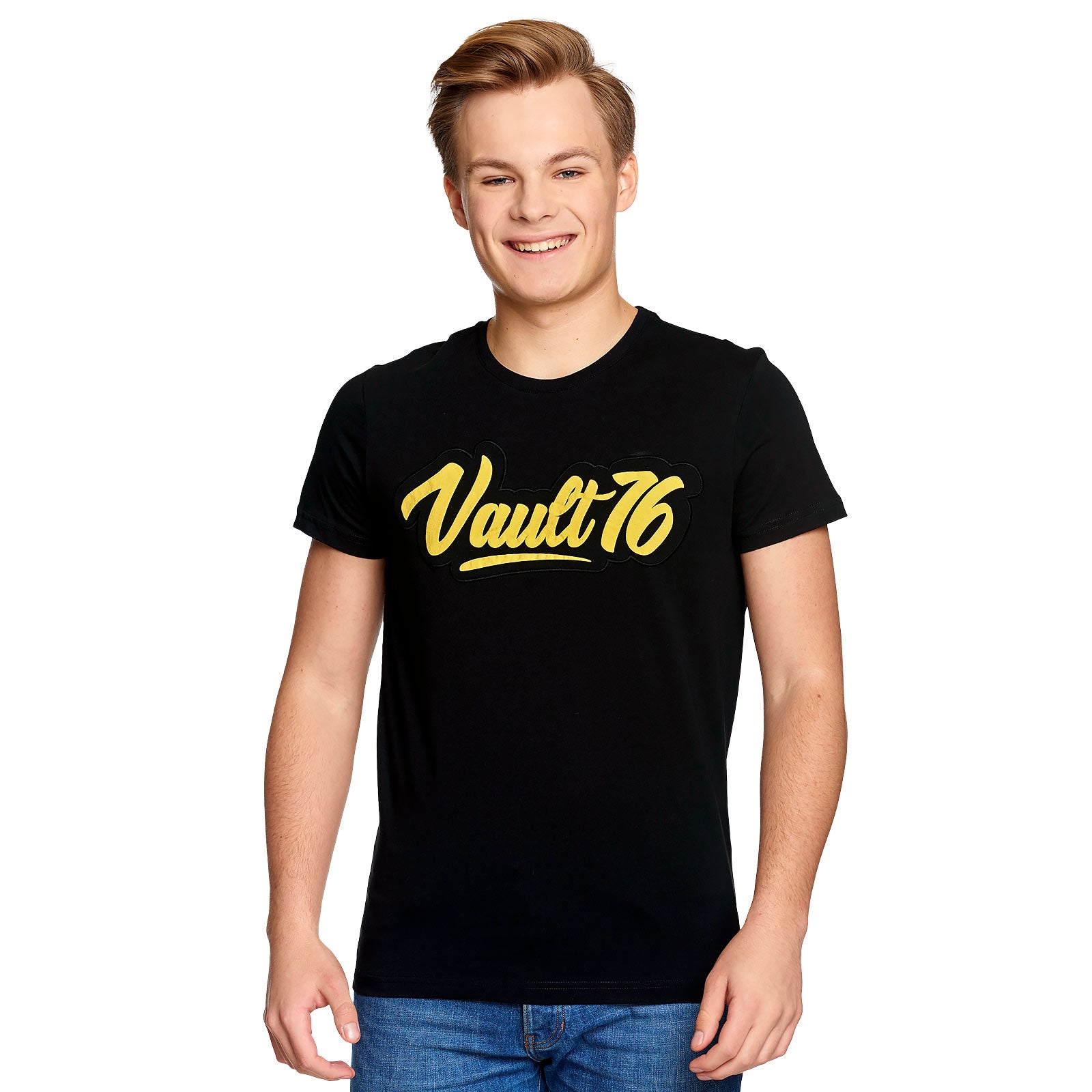 Product image Fallout - Oil Vault 76 T-Shirt Black