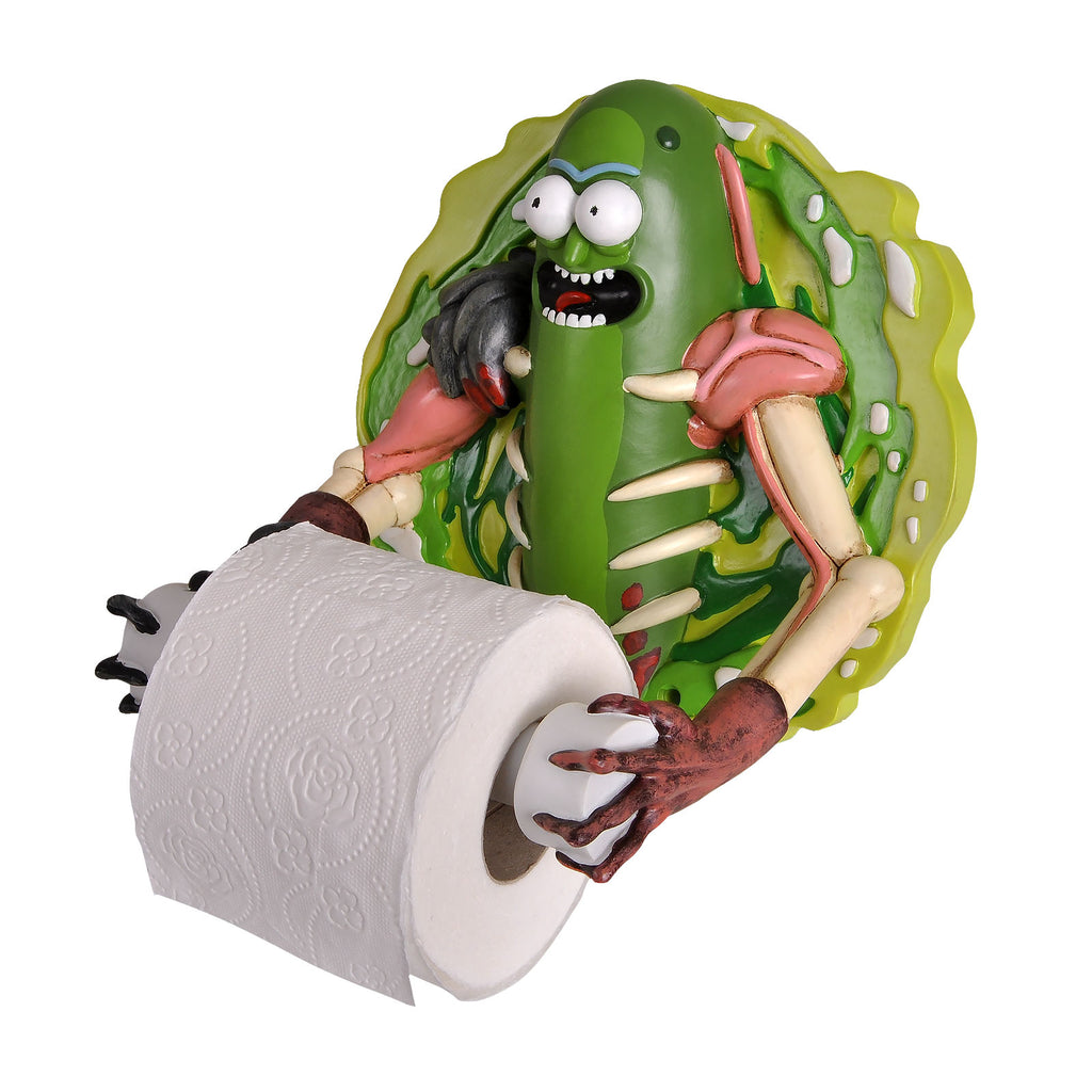 Zdjęcie produktu Rick and Morty - Uchwyt na papier toaletowy Pickle Rick