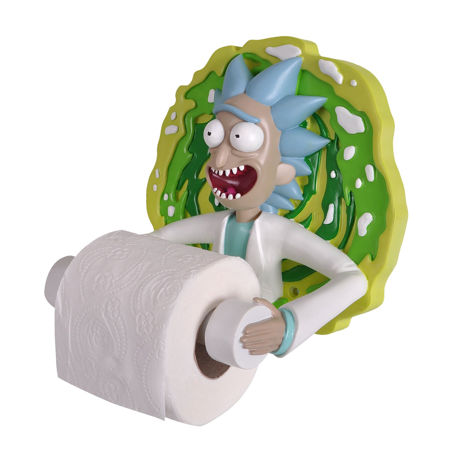 Product image Rick and Morty - Rick with Portal Toilet Paper Holder