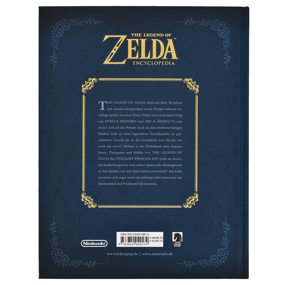 Zdjęcie produktu Zelda - Encyklopedia Wydanie w twardej oprawie
