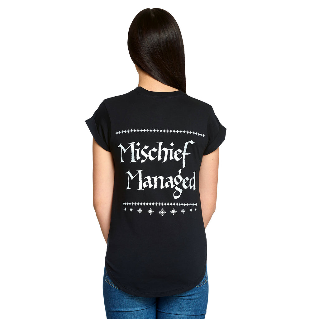 Product image Harry Potter - Mischief Managed Women's Loose Fit T-Shirt Black