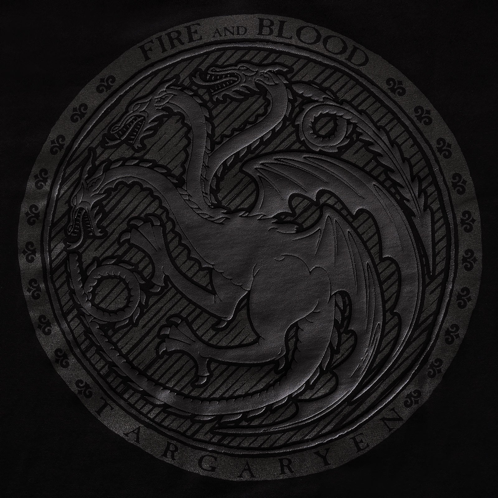 Product image Game of Thrones - Dark Targaryen 3D Logo T-Shirt Black