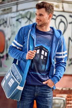 Zdjęcie produktu Doctor Who - Tardis bluza z kapturem niebieska