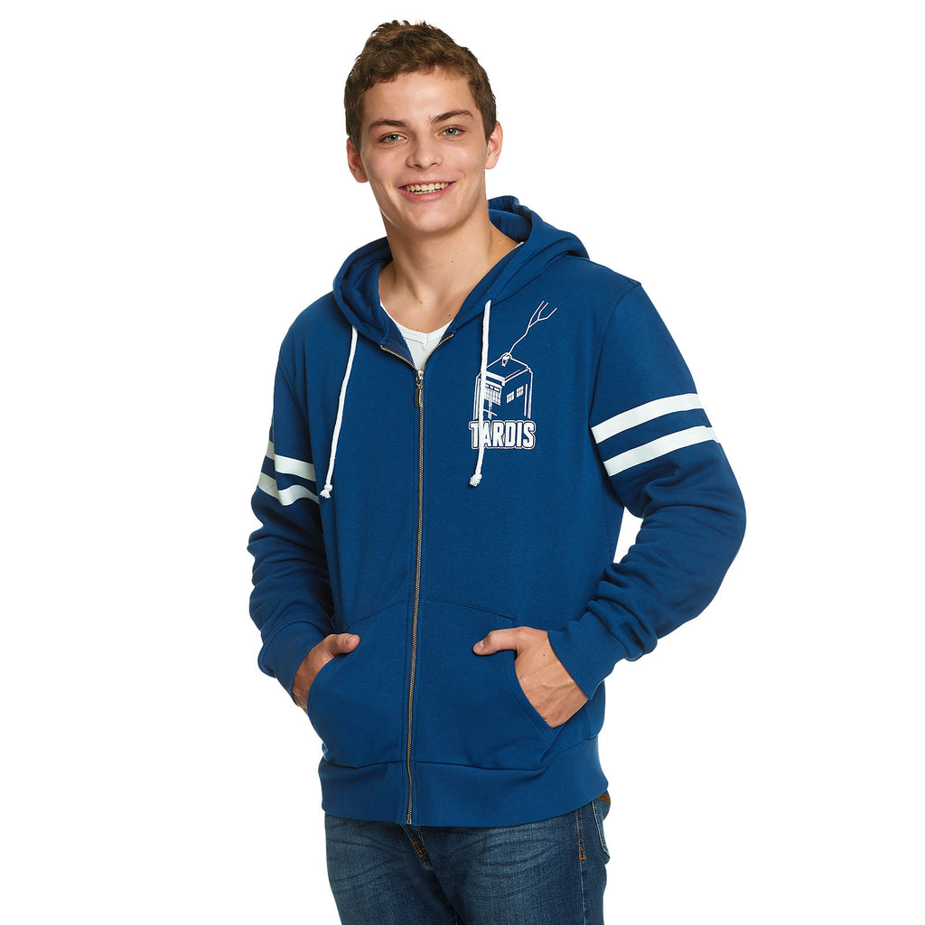 Zdjęcie produktu Doctor Who - Tardis bluza z kapturem niebieska