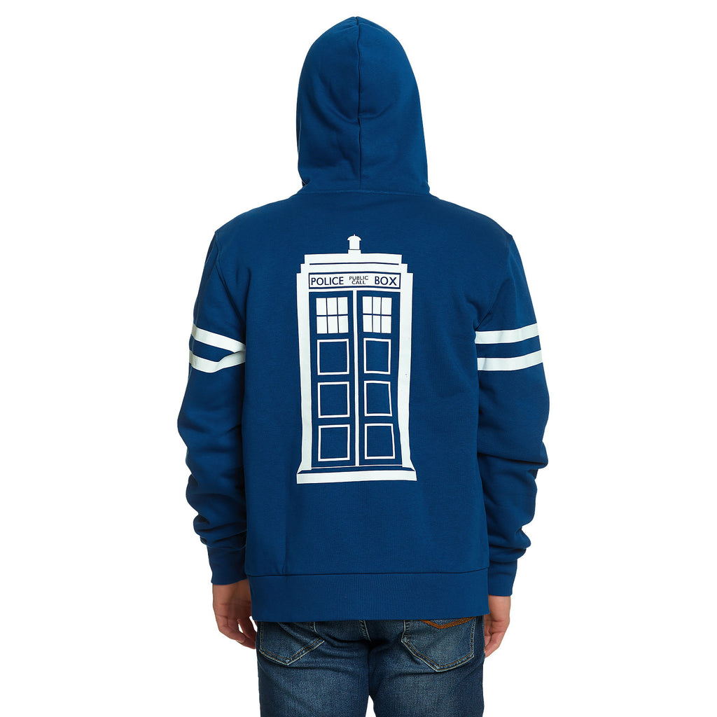Zdjęcie produktu Doctor Who - Tardis bluza z kapturem niebieska