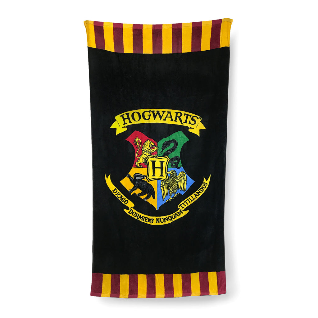 Zdjęcie produktu Harry Potter - Ręcznik kąpielowy z herbem Hogwartu
