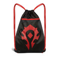 Zdjęcie produktu World of Warcraft - Czarna torba sportowa z logo Hordy