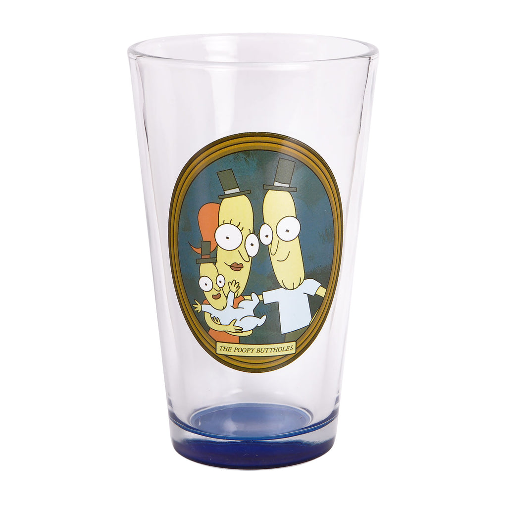 Zdjęcie produktu Rick and Morty - Szklanka Poopybutthole Family