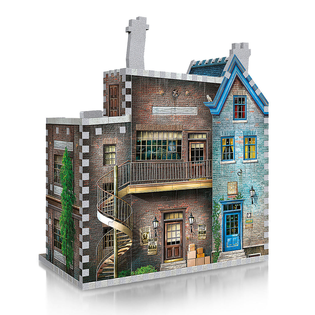 Zdjęcie produktu Harry Potter - Sklep Ollivanders i Scribbulus' Sklep Papierniczy 3D Puzzle