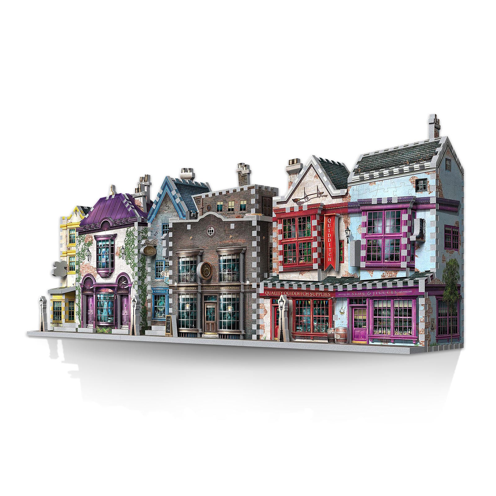 Zdjęcie produktu Harry Potter - Sklep Ollivanders i Scribbulus' Sklep Papierniczy 3D Puzzle