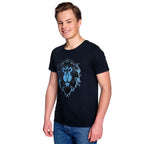 Zdjęcie produktu World of Warcraft - Koszulka Alliance Logo niebieska