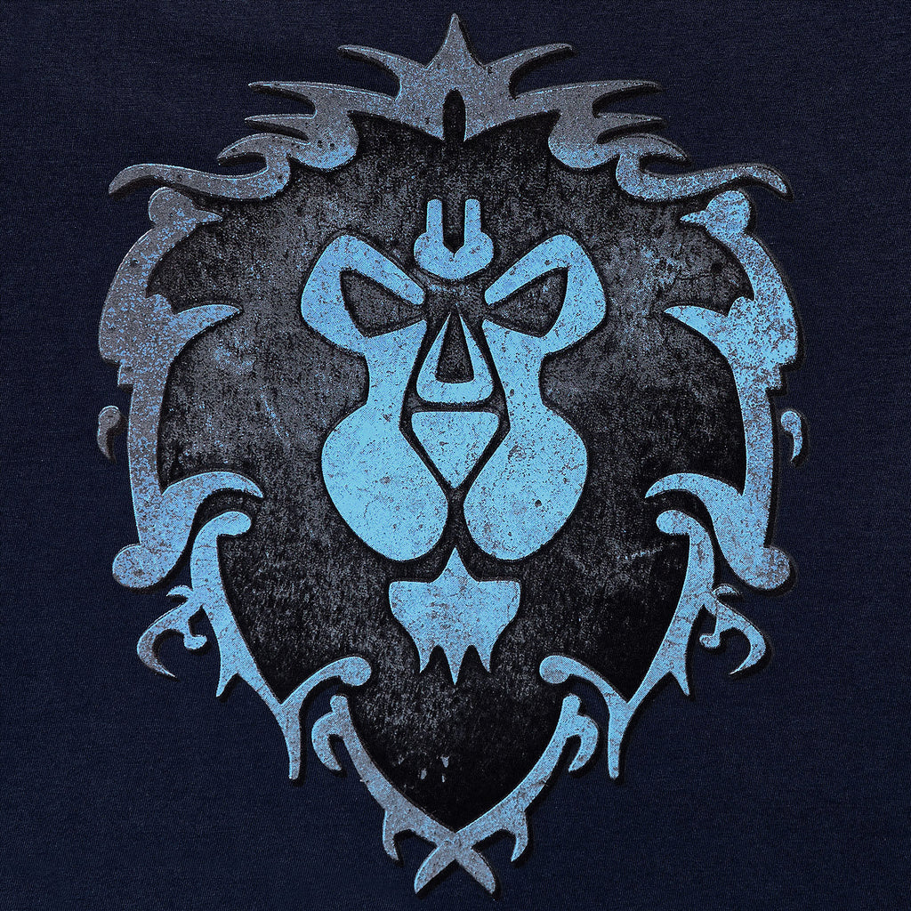 Zdjęcie produktu World of Warcraft - Koszulka Alliance Logo niebieska