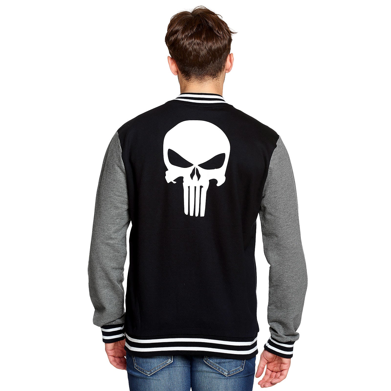 Zdjęcie produktu Punisher - Skull Kurtka College czarno-szara