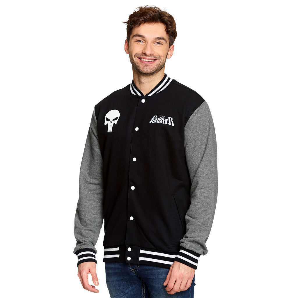 Zdjęcie produktu Punisher - Skull Kurtka College czarno-szara