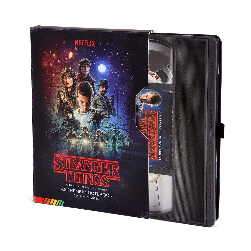 Zdjęcie produktu Stranger Things - Premiumowy Notatnik VHS A5