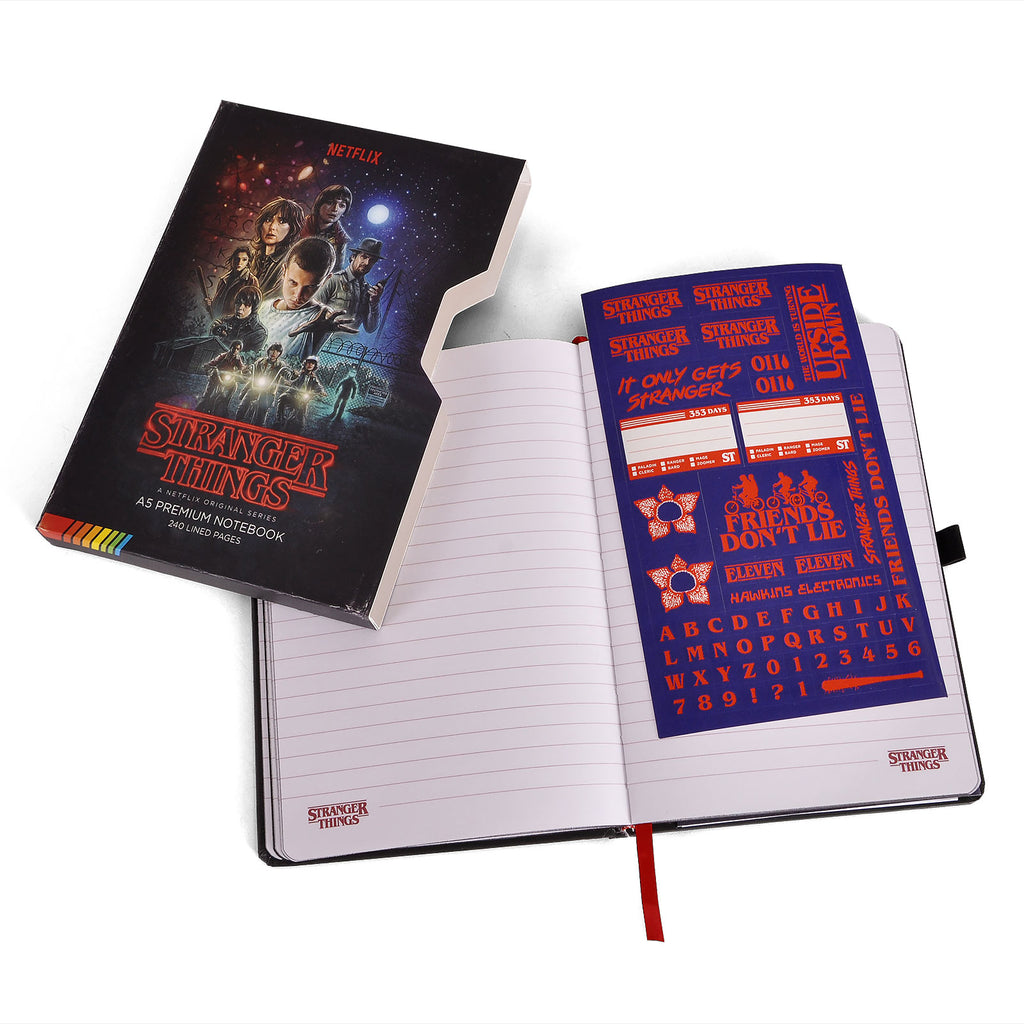 Zdjęcie produktu Stranger Things - Premiumowy Notatnik VHS A5