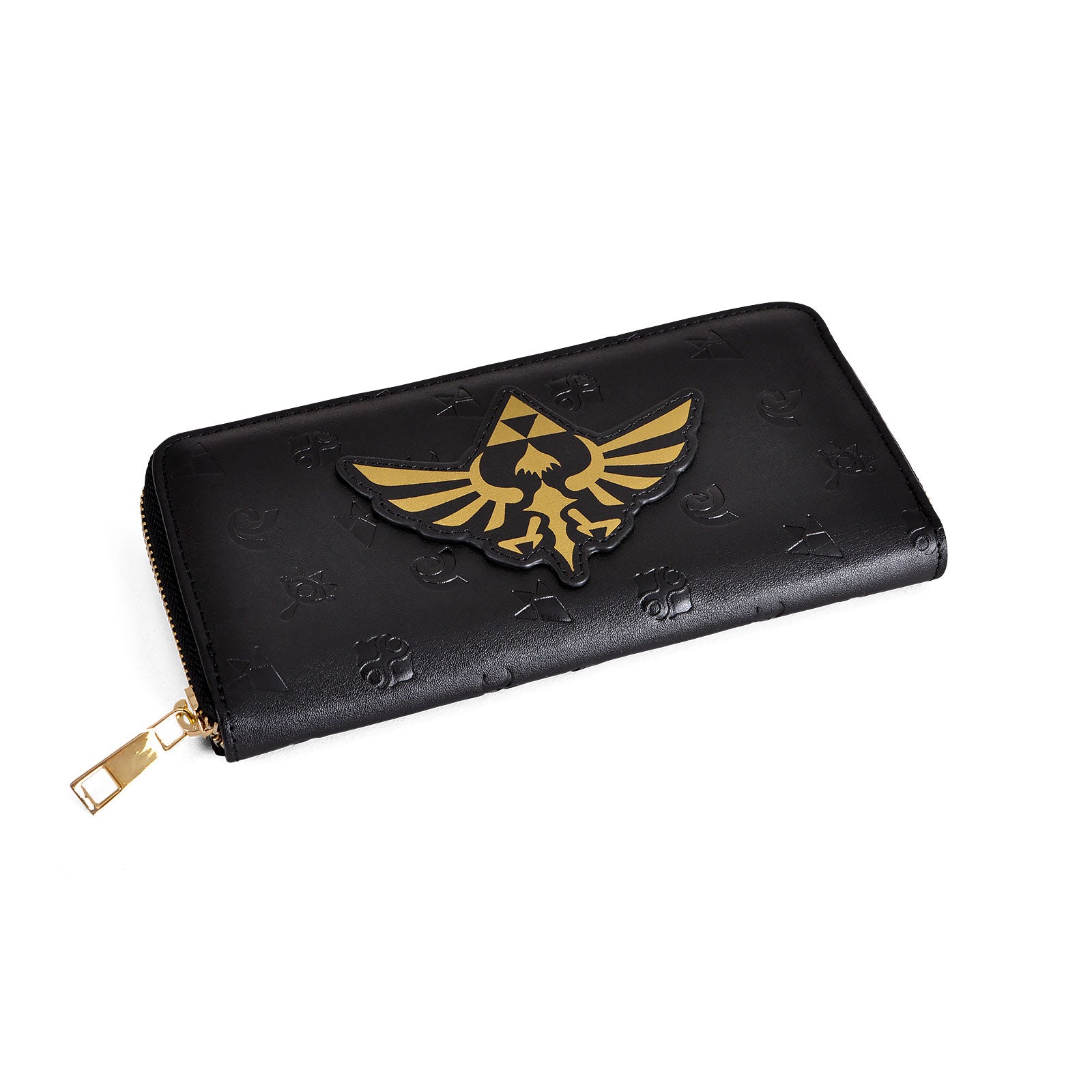 Zdjęcie produktu Zelda - Portfel z symbolami Hyrule czarny