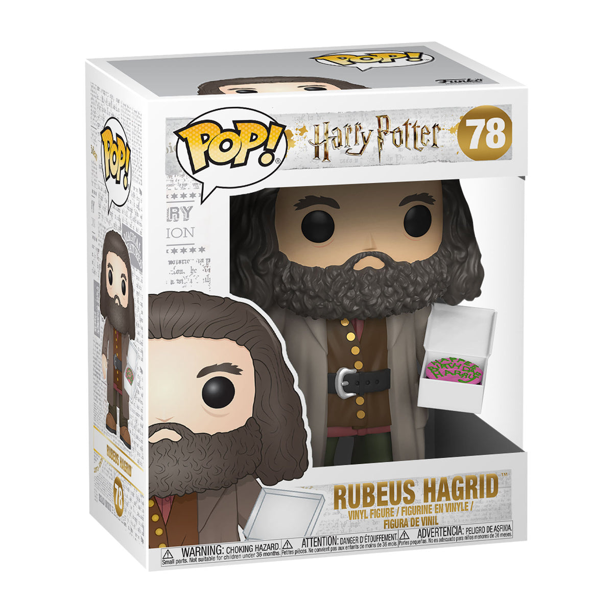 Zdjęcie produktu Harry Potter - Hagrid z tortem Funko Pop figurka 14 cm