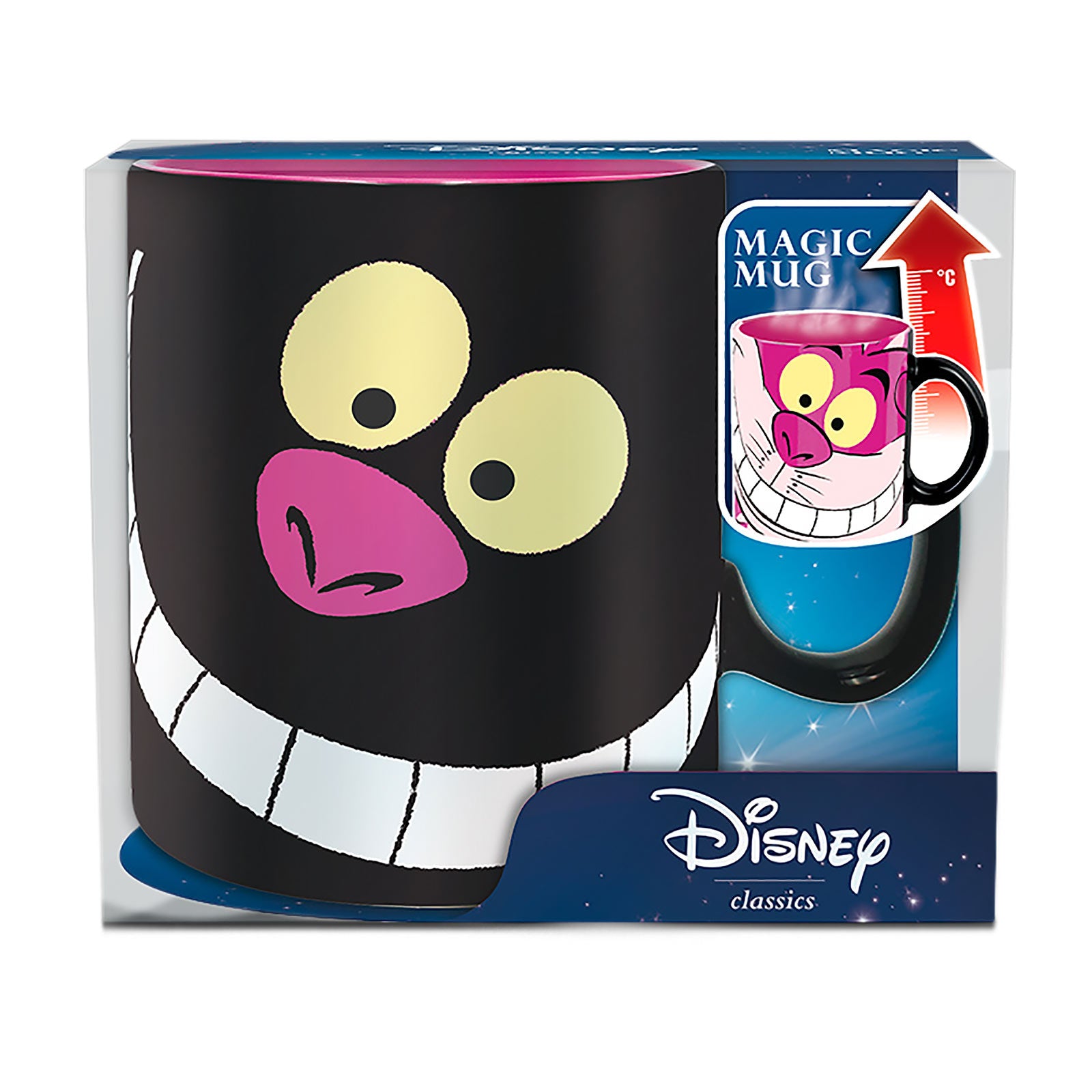 Zdjęcie produktu Alicja w Krainie Czarów - Kubek termiczny z efektem Cheshire Cat
