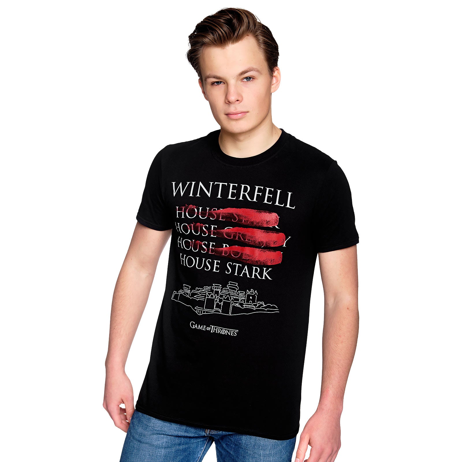 Zdjęcie produktu Game of Thrones - Koszulka Winterfell Rulers czarna