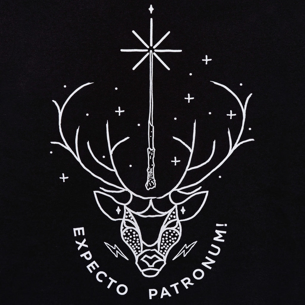 Zdjęcie produktu Harry Potter - Expecto Patronum T-Shirt damskie czarne