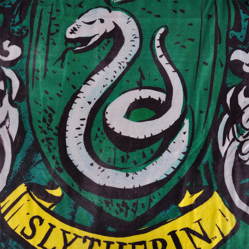 Zdjęcie produktu Harry Potter - Ręcznik plażowy z herbem Slytherinu