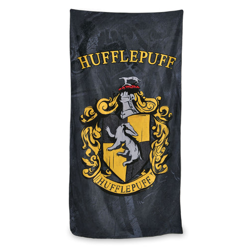 Zdjęcie produktu Harry Potter - Ręcznik plażowy z herbem Hufflepuff