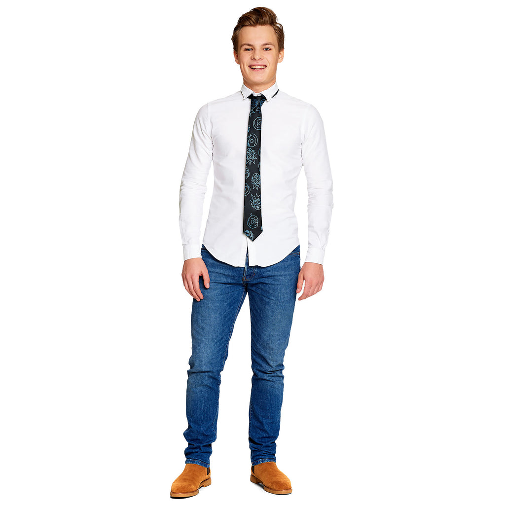 Product image Rick and Morty - Faces Tie black