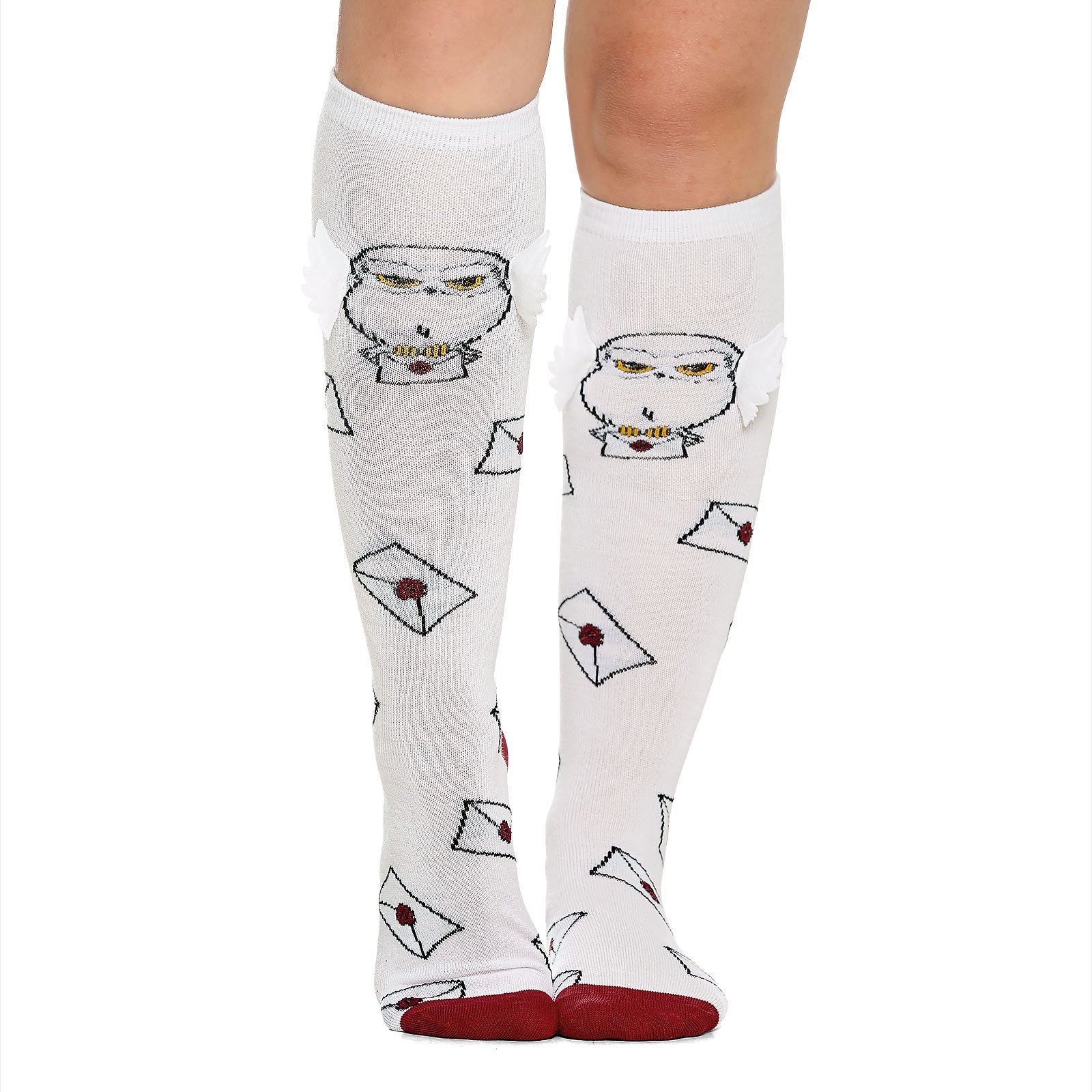 Zdjęcie produktu Harry Potter - Hedwig podkolanówki białe