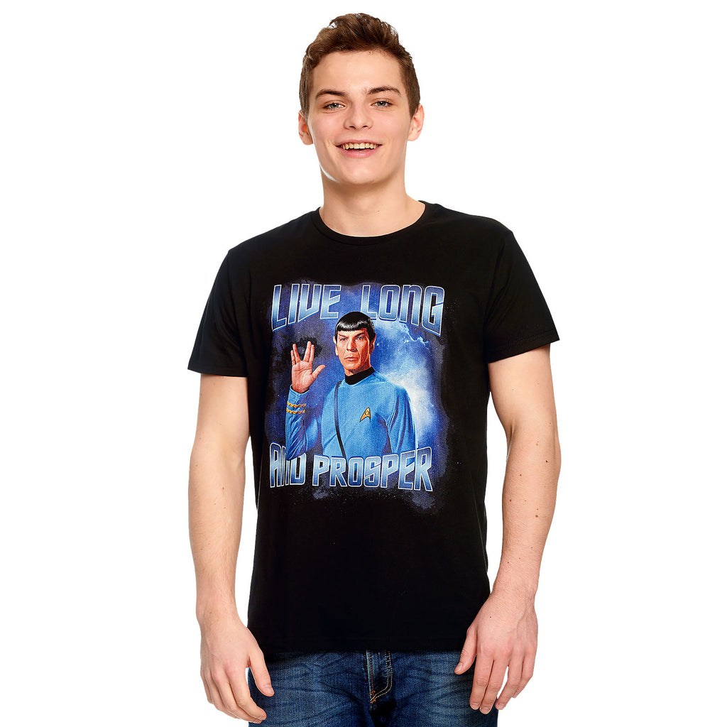 Product image Star Trek - Spock Live Long and Prosper T-Shirt Black
