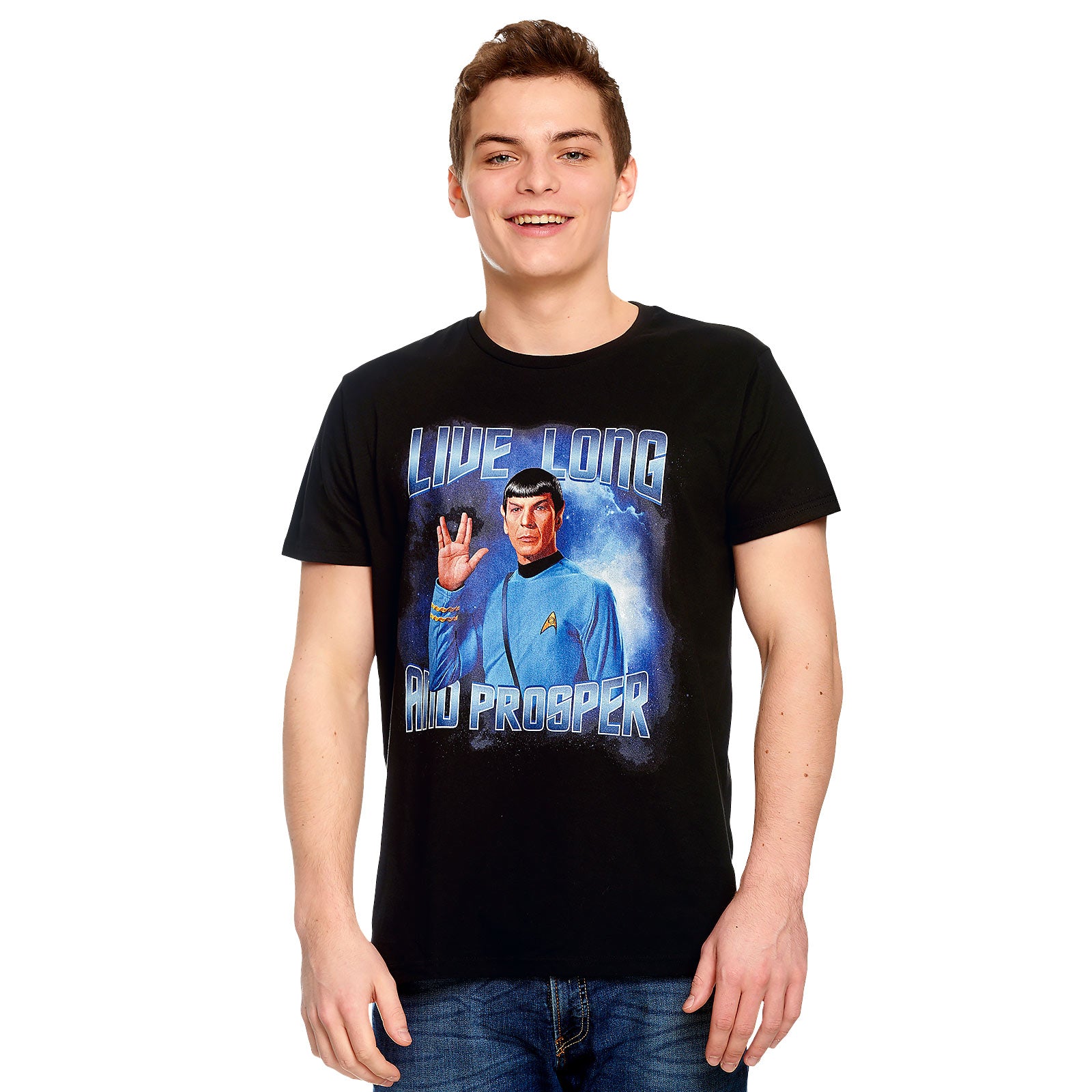 Product image Star Trek - Spock Live Long and Prosper T-Shirt Black