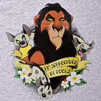 Product image The Lion King - Scar Surrounded by Fools Women's T-Shirt Grey