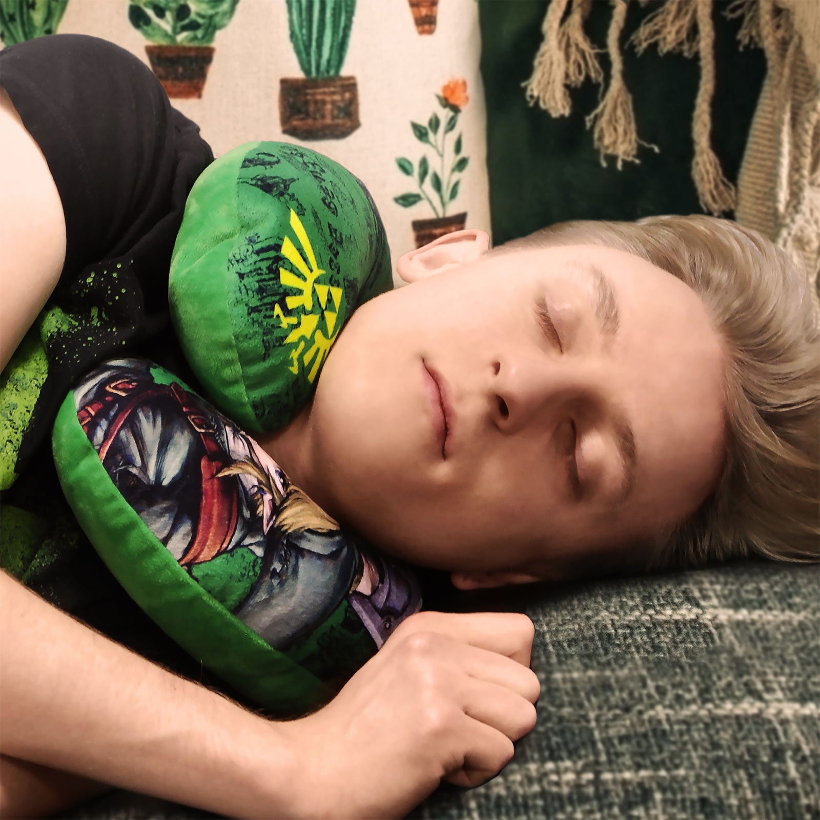 Product image Zelda - Link Neck Pillow Green